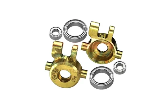 GPM Lenkhebel aus Messing mit Kugellager vorne je 10g für TRX-4M 1/18