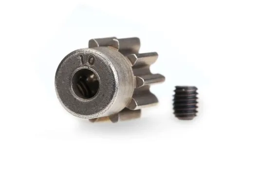 Traxxas Tuning Motorritzel aus Stahl 10Z 32dp für 3mm Welle für Rustler, Slash, Stampede und TRX-4 1/10