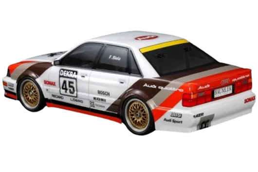 Tamiya RC Auto Audi V8 Tourenwagen TT-02 Bausatzmodell 1/10