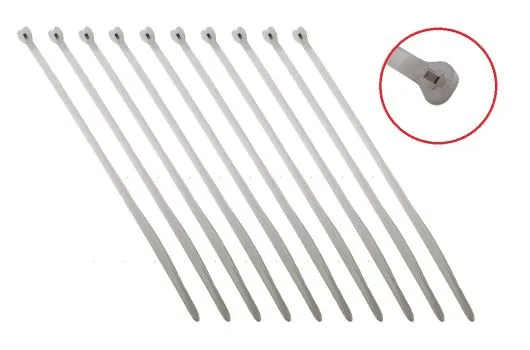 Tamiya RC Ersatzteile für TT02 und DT03 Kabelbinder mit Metallhaken 10Stück