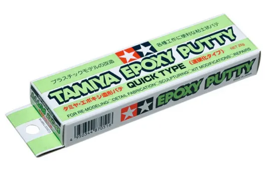 Tamiya Epoxy Putty 2 Komponenten Spachtelmasse Quick Type 25g