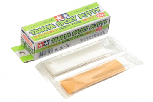 Tamiya Epoxy Putty 2 Komponenten Spachtelmasse Quick Type 100g
