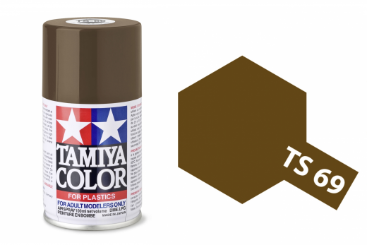 Tamiya Acryl Sprühfarbe TS-69 Linoleum Deck Braun matt 100ml
