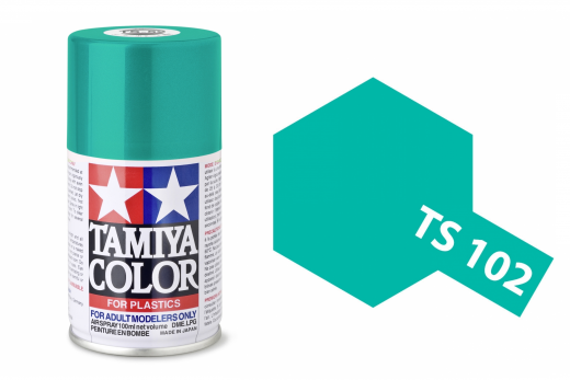 Tamiya Acryl Sprühfarbe TS-102 Cobalt Grün glänzend 100ml