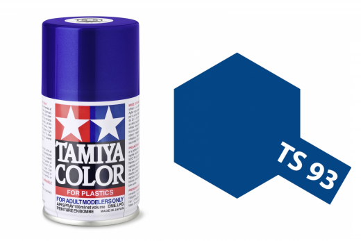 Tamiya Acryl Sprühfarbe TS-93 Pur Blau glänzend 100ml