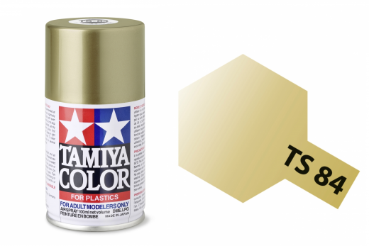 Tamiya Acryl Sprühfarbe TS-84 Metallic Gold glänzend 100ml