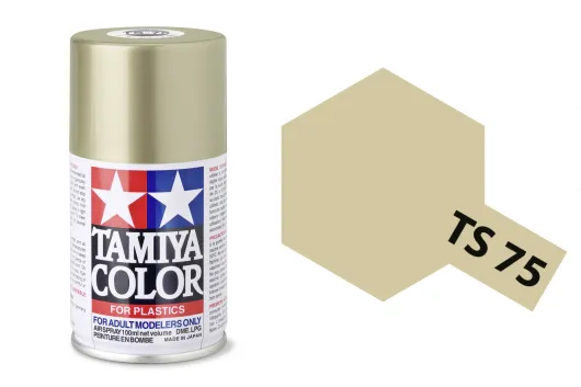 Tamiya Acryl Sprühfarbe TS-75 Champagner Gold glänzend 100ml