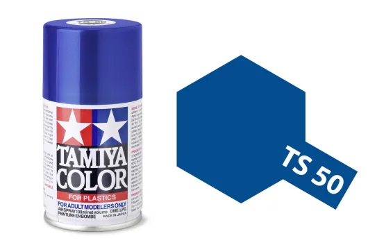 Tamiya Acryl Sprühfarbe TS-50 Mica Blau glänzend 100ml