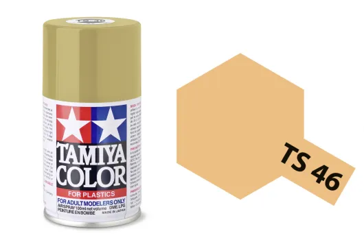 Tamiya Acryl Sprühfarbe TS-46 Sand Hell matt 100ml