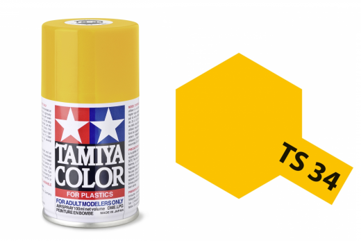 Tamiya Acryl Sprühfarbe TS-34 Camelgelb glänzend 100ml