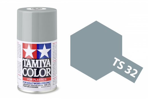Tamiya Acryl Sprühfarbe TS-32 Nebelgrau matt 100ml