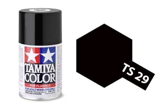 Tamiya Acryl Sprühfarbe TS-29 Schwarz seidenmatt 100ml