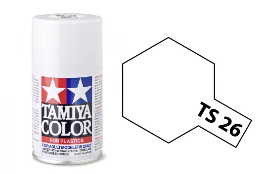 Tamiya Acryl Sprühfarbe TS-26 Weiß glänzend 100ml