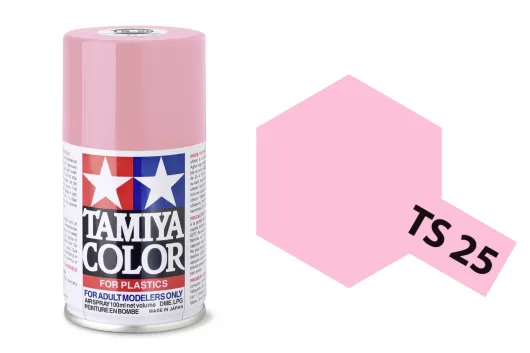 Tamiya Acryl Sprühfarbe TS-25 Rosarot glänzend 100ml