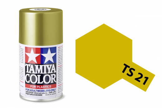 Tamiya Acryl Sprühfarbe TS-21 Gold glänzend 100ml