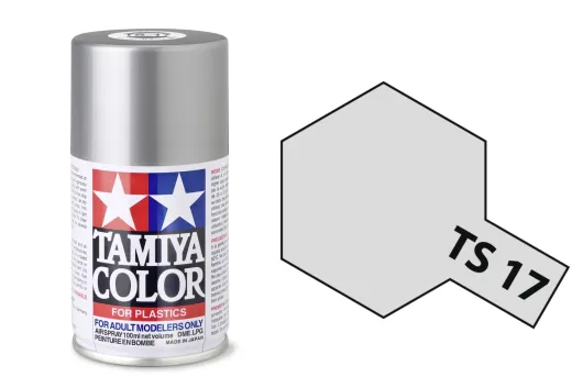Tamiya Acryl Sprühfarbe TS-17 Aluminium Silber glänzend 100ml