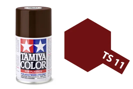 Tamiya Acryl Sprühfarbe TS-11 Kastanienbraun glänzend 100ml