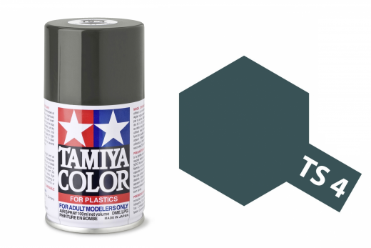Tamiya Acryl Sprühfarbe TS-4 German Grau matt 100ml