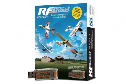 RealFlight Trainer Edition RC Flight Simulator mit WS2000 Wireless Simulator USB Dongle