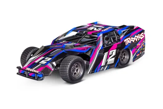 Traxxas Slash Mudboss BL-2S in pink 1/10 Dirt Oval Racer RTR Brushless, ohne Akku und Lader