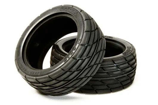 Tamiya RC Ersatzteile für MF01X Radial-Reifen Schmal 26mm 2Stück