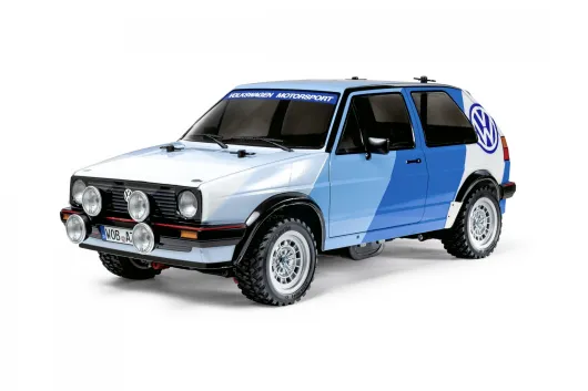 Tamiya RC Auto VW Golf II GTI 16V Rally MF-01X Bausatzmodell 1/10