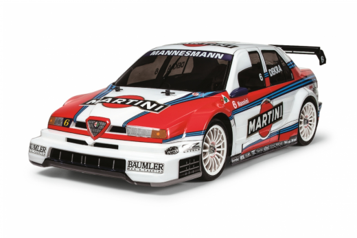 Tamiya RC Alfa Romeo 155 V6 TI Martini TT02 Bausatzmodell 1/10