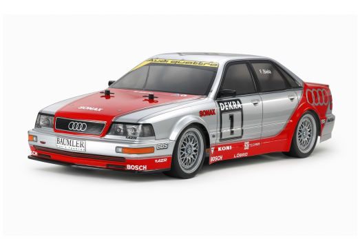 Tamiya RC Audi V8 1992 Tourenwagen TT02 Bausatzmodell 1/10
