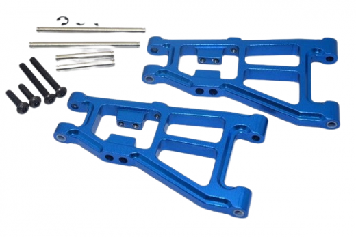 GPM Tuningteile Aluminium Querlenker vorne unten in blau für Tamiya DT03
