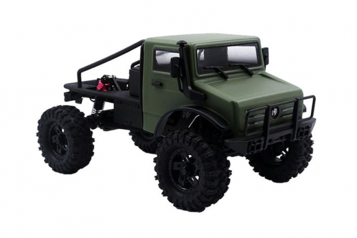 FuriTek RC Crawler CR-18P 2024 T-Hunter in matt grün Brushless 1/18