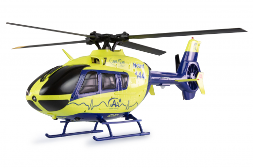 Amewi RC Heli Scale Hubschrauber EC-135 im Design der Alpine Air Ambulanz mit Brushlessmotoren Maßstab 1:30 RTF Set