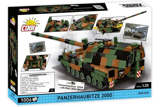 COBI Klemmbausteine Panzerhaubitze 2000 - 1006 Teile