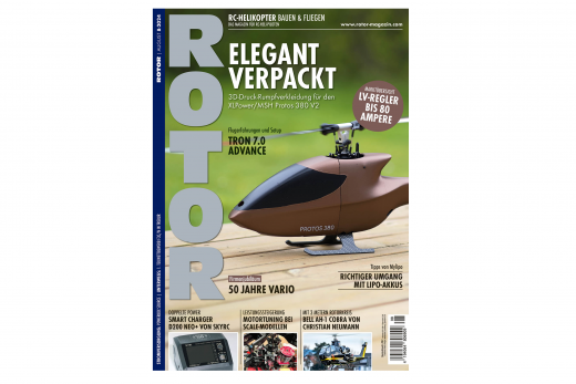 Rotor Fachmagazin für Modellhubschrauber Ausgabe 08 August 2024