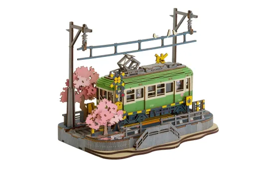 Lasercut Holzbausatz Funktionsmodell Sakura Journey - 223 Teile