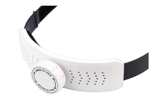 Kopfbandlupe Premium mit LED Licht