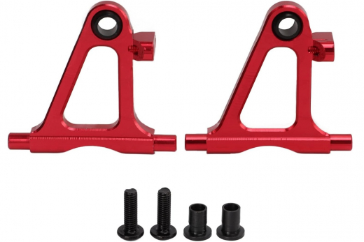 Tuningteile Aluminium Querlenker Vorne Unten in rot für Tamiya TT02