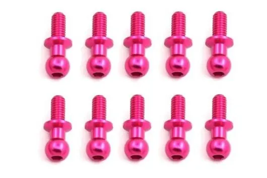 Tuningteile Aluminium M3 Metall Kugelgelenk in pink für Tamiya TT02