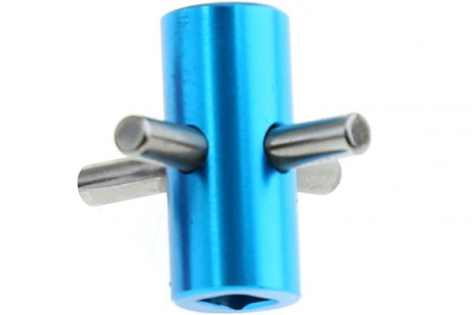 Tuningteile Aluminium Differential Sperre in blau für Tamiya TT02