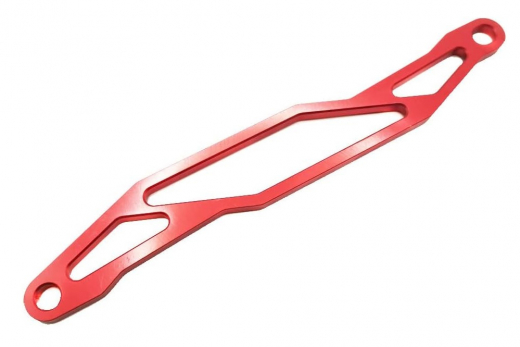 Tuningteile Aluminium Akku Halterung in rot für Tamiya TT02
