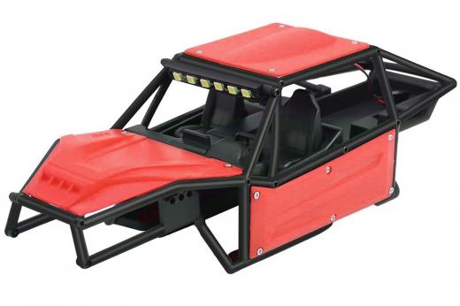 MBW RC CAR Tuningteile für Traxxas TRX4M Karrosserie Rock Tarantula Buggy Kit in rot