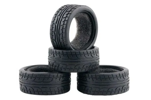 Tuningteile Reifen 62mm Type B 4Stück für Tamiya TT02