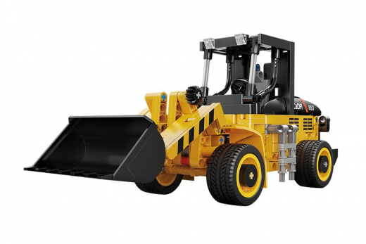 CaDA Klemmbausteine Radlader - 403 Teile