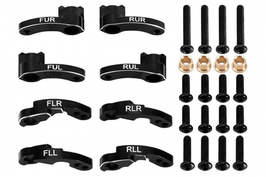 MBW RC CAR Tuningteile für Traxxas TRX4M Aluminium Federwegverlängerung