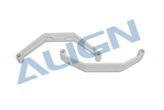 Align Landegestell Kufenbügel in weiß für T-Rex 550X 700X