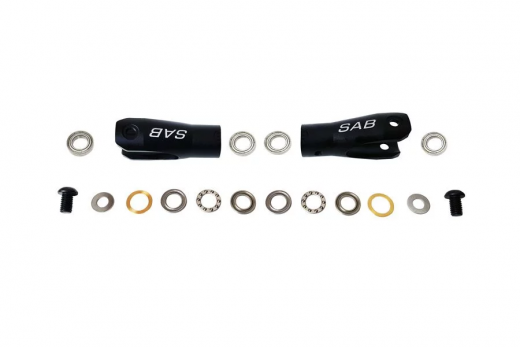 SAB Goblin Hauptblatthalter Set aus Aluminium für RAW 700 Nitro und Piuma