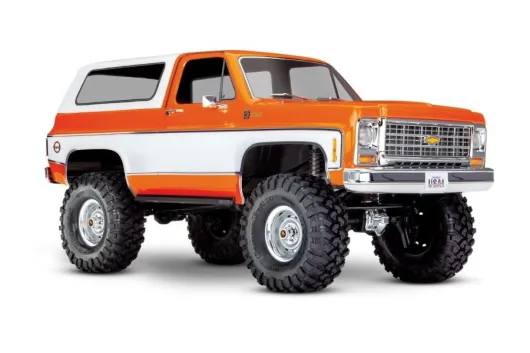 Traxxas TRX-4 79 Chevy Blazer orange 1/10 Crawler RTR Brushed, Clipless, ohne Akku und ohne Lader