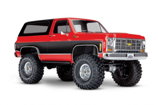 Traxxas TRX-4 79 Chevy Blazer rot 1/10 Crawler RTR Brushed, Clipless, ohne Akku und ohne Lader