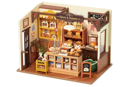 Lasercut Holzbausatz Standmodell Beckas Backhaus 141 Teile