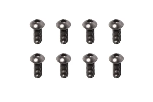 OMPHobby Ersatzteile Linsenkopf Schrauben M2,5x6mm für M5, M6, M7 und M7R