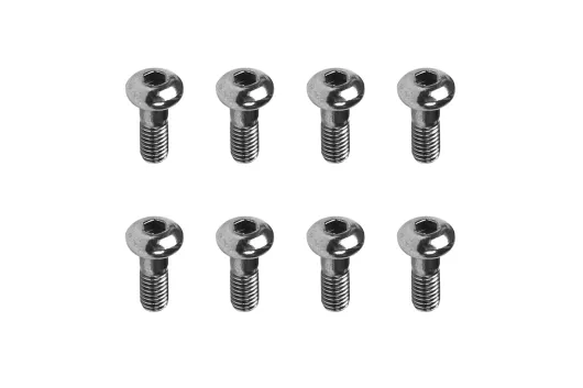 OMPHobby Ersatzteile Linsenkopf Schrauben Halbgewinde M3x8mm für M5, M6, M7 und M7R